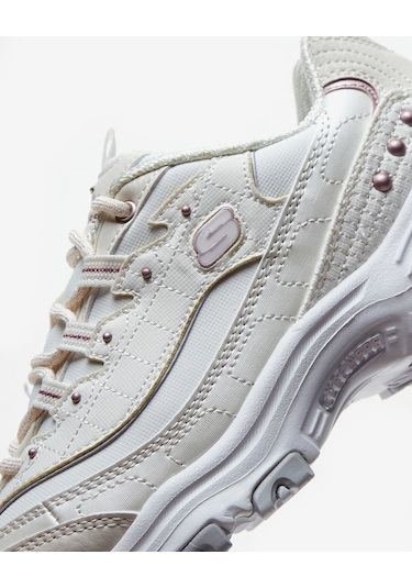 Skechers D'lites Kadın Sneakers - Beyaz 149267 WLV Beyaz