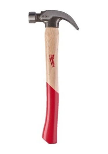 Milwaukee Ahşap Saplı Kavisli Pençe Çekiç 20oz / 570g - 4932478660