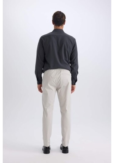 DeFacto %100 Pamuk Yazlık Jogger Chino Pantolon Beli Bağcıklı Cepli Düz Paça Z9933AZ25SPGR94