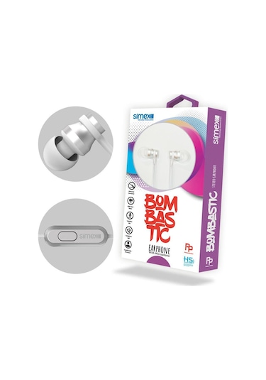 Simex SPD-04 Mikrofonlu Kulak İçi Kulaklık