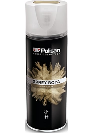 Polisan Sprey Boya Altın Varak 400 ML