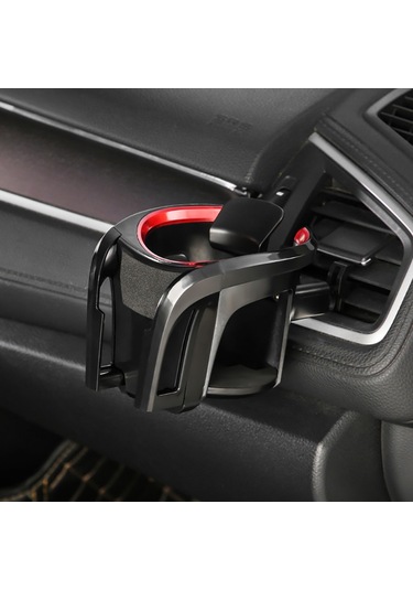 Polham Araç Telefon Ve Bardak Tutucu Sallanmayı Engeller, Ayarlanabilir Yapı, Havalandırma Izgarası Montajlı