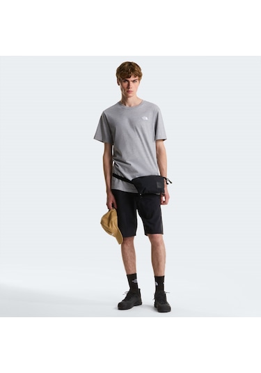 The North Face M Evolution Simple Dome Regular Short Sl Erkek T-shirt-32598 Gri