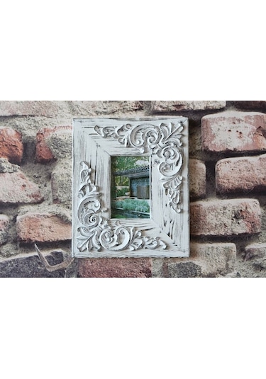 Neiwel Vintage Etna C Resim Ve Ayna Çerçevesi Beyaz