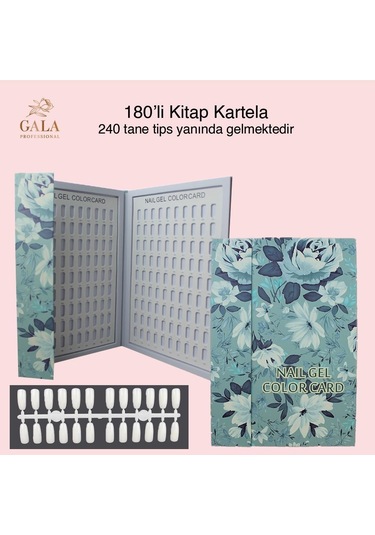 Tnl Kitap Kartela Açık Mavi Tipsler 180'li