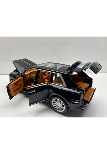 Metal Model Araba 23 Cm Rolls Royce Cullinan Sesli Işıklı Oyuncak Roys-roys