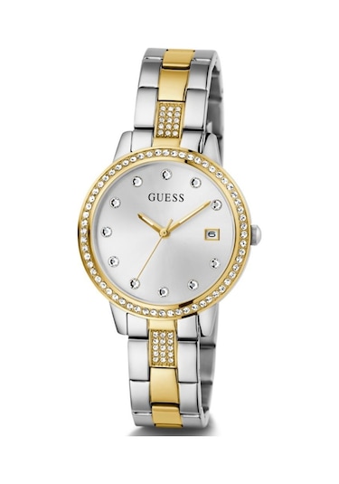 Guess Gugw0725l1 Altın Kaplama Taşlı Kadın Kol Saati