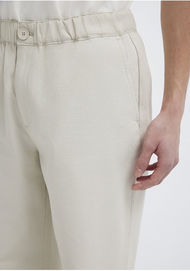 Mavi - Beli Lastikli Bej Pantolon 0010610-70144 Bej