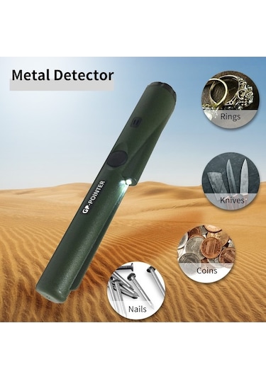Pazly Yüksek Hassasiyetli 360 Tarama Metal Dedektörü - Altın Arama Cihazı İle Hızlı Buluşun