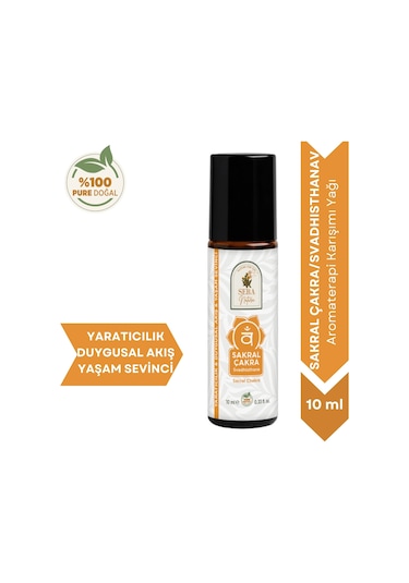 Sakral Çakra Svadhisthana Aromaterapi Yağ Karışımı 10 Ml