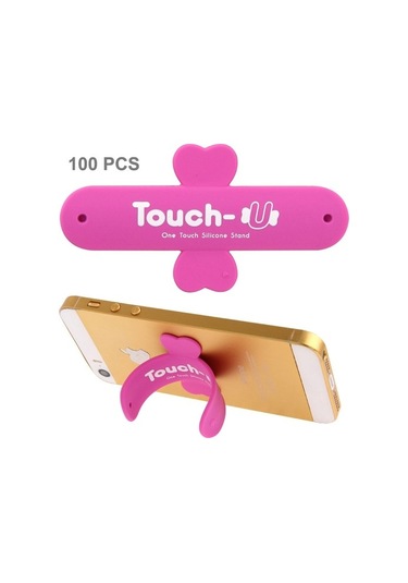Muduan Yue Store 100 Pc Touch-u Silikon Telefon Tutucu Macenta Vantuzlu 3go1kb