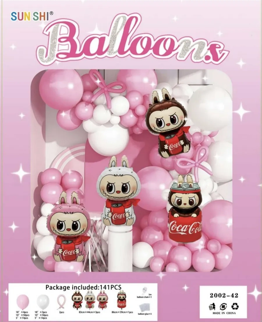 Galerea Prazdnıka Doğum Günü İçin Fotoğraf Alanı Balonları 225087195 PEMBE