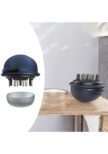 Suntek İnceltilmiş Saçlar Için Uçucu Yağ Saç Derisi Mavi