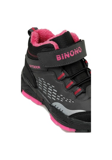 Bınono Safta P 3pr Grı Kız Çocuk Outdoor Bot 000000000101487131 Fuşya - Gri