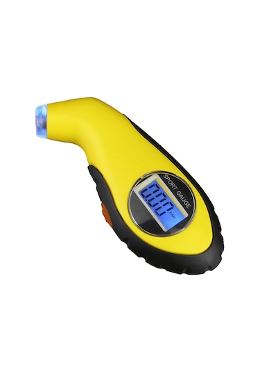 Tenfowee Otomatik Sayı Gösteren Lastik Basınç Ölçer, Hızlı Enflasyonlu Yüksek Hassasiyetli Basınç Testeri Lr44 Pil Dahil