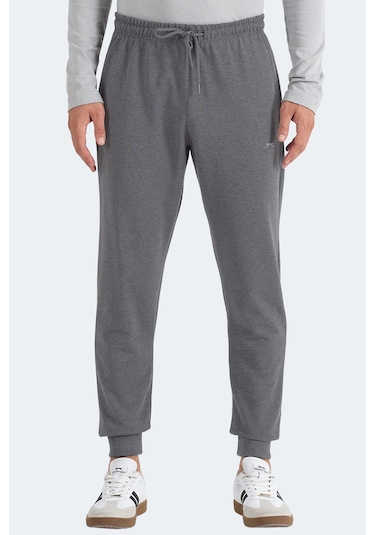 Slazenger Mamun Erkek Koyu Gri Eşofman Altı Koyu Gri