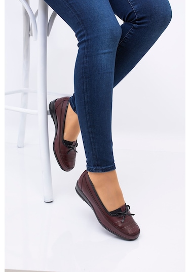 Frida Kadın Tam Ortopedik Topuk Jelli Bordo Günlük Kurdele Detaylı Anne Ayakkabısı 41-42-43 Numara Bordo Frida Kadın Tam Ortopedik Topuk Jelli Bordo Günlük Kurdele Detaylı Anne Ayakkabısı 41-42-43 Numara Bordo