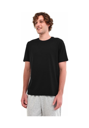 Kinetix Mb Pam C 11sn220 5pr Siyah Erkek Kısa Kol T-shirt Siyah
