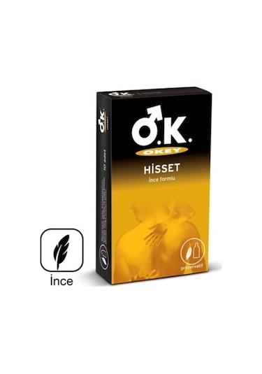 Okey Hisset Prezervatif 10'lu