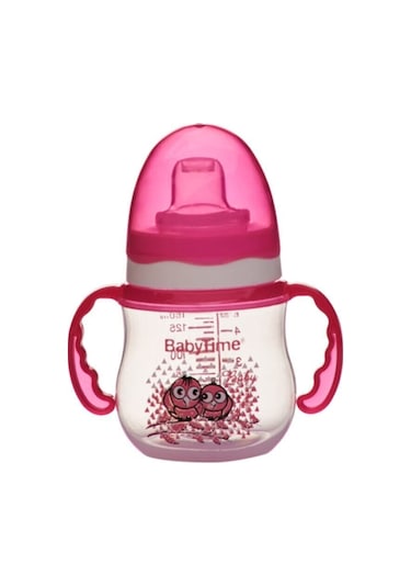 Baby Time Akıtmaz Bardak Kulplu Mavi