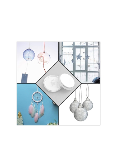 20'li Paket Şeffaf Yapışkanlı Tavan Kancaları, Delme Gerektirmez, Bayrak Direği Klipsli Tavan Montaj Kancaları, Yatak Odası, Banyo Ve Dekoratif Kancalar İçin Çok Renkli