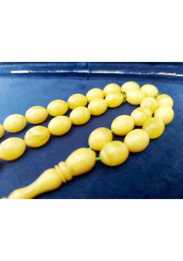 Soma Tesbih Hakan Avşar Usta Eseri Hareli Miskevi Hamur Baga Bilek Boy Tesbih