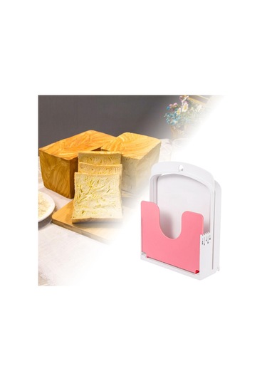 Suntek Tost Ekmek Dilimleyici Mutfak Pişirme Aracı Beyaz Pembe Diğer