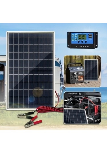 Besthome1 Dream011 10w Solar Paneller 60a-100a 12v-24v Usb 5v Şarj Cihazı Power Bank