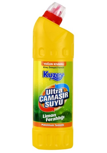 Kuzey Çamaşır Suyu Ultra Limun Ferahlığı 750 Ml Tekli