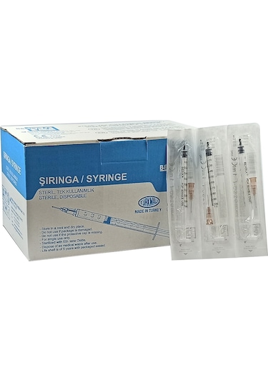 1 Cc İnsülin Enjektörü 4000 Adet