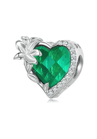 Bsc660 Ay Doğum Taşı Bilezik Boncuk 925 Gümüş Aşk İnci Aksesuarları, Stil: Mayıs Çok Renkli