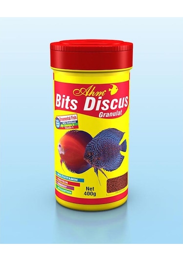 Ahm Bits Discus Granulat 300 Ml Balık Yemi
