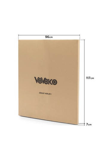 Vovoko Lüx Gümüş Ayna Lak Kaplama Ayna Gold