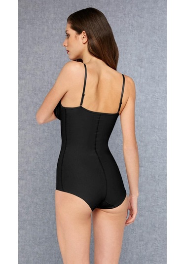 Doreanse 5910 Bayan Bady Slip Siyah Korse 001