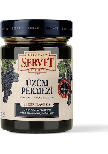 Servet Doğal Üzüm Pekmezi 400 Gr