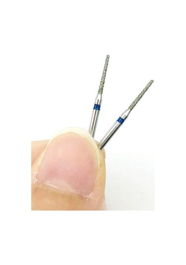 10 Adet Diş Elmas Uç Matkap Konik Düz Uçlu Tip Dia-burs Orta Fg 1.6m Yüksek Hızlı El Aleti Tf-07