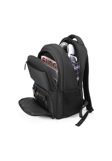 Cxs-615 Çok Fonksiyonlu Oxford Laptop Sırt Çantası Siyah