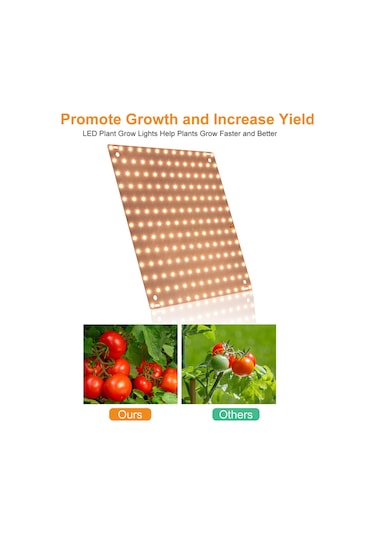 Dofolink 169 Led Kırmızı-mavi Spektrum Bitki Büyüme Lambası, İç Mekan Fide Yetiştirme Işığı, 100-277v, 12w Avrupa Standartı Şarj Aleti Diğer