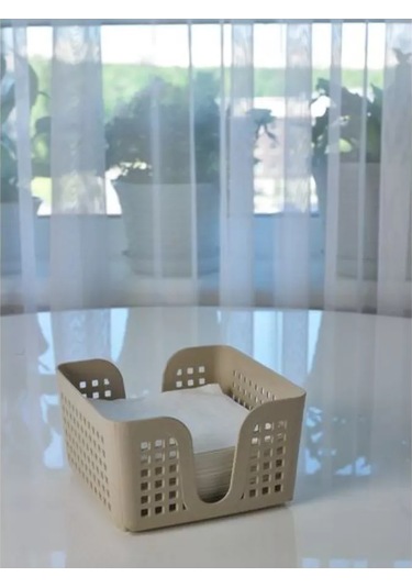 Vıolet Loft Peçetelik 15 Cm Kare Latte 236794697 Kahverengi-gri