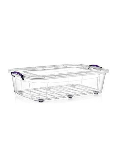 Royaleks E510 Tekerlekli Saklama Kabı Multibox 30 L Beyaz