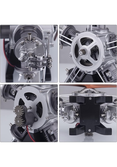 Techıng Jet Motoru Model Kiti 5 Silindirli Dm116