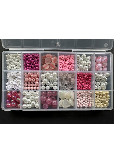 18 Gözlü Pembe Renk Hobi Yapım Seti