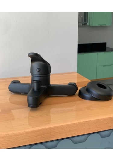 Armour Armatür Banyo Batarya Seti Siyah