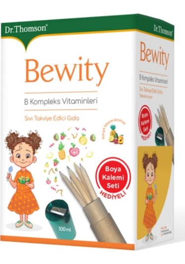 Dr. Thomson Bewity B Kompleks Şurup 100 Ml Boya Kalemi Seti