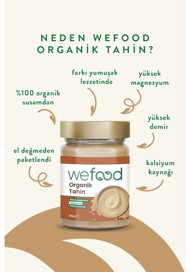 Wefood Organik Tahin 300 gr