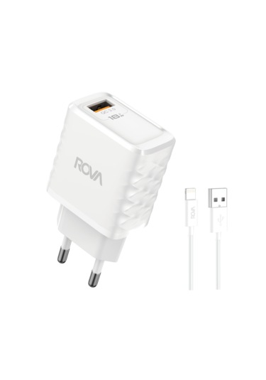 Rova Sb113l A Giriş A-l 1m iPhone Uyumlu, Uyumlu, Kablolu Şarj Başlığı 18w