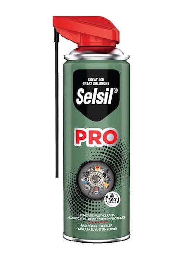 Selsil Pro Çok Amaçlı Bakım Ve Yağlama Spreyi Kobra Başlık 400 Ml.