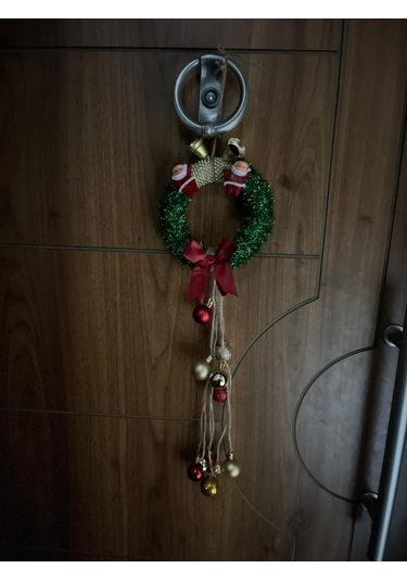 Yılbaşı Kapı Süsü Yeşil S