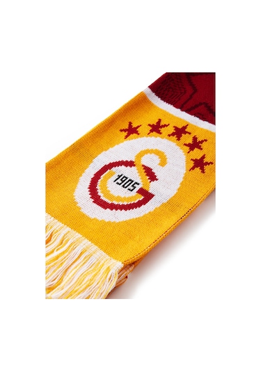 Gsstore Galatasaray Ucl Atkı U252231 Sarı - Kırmızı