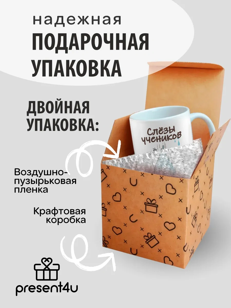 Present4u Öğretmene Hediye Olarak Eğlenceli Çay Ve Kahve Kupası 481128371 Beyaz